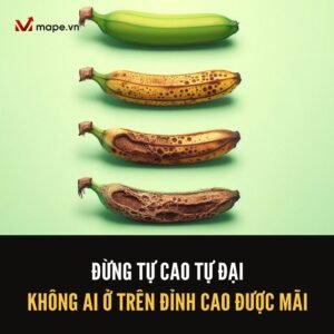 đừng phô trương, đừng tự đắc - Mape academy