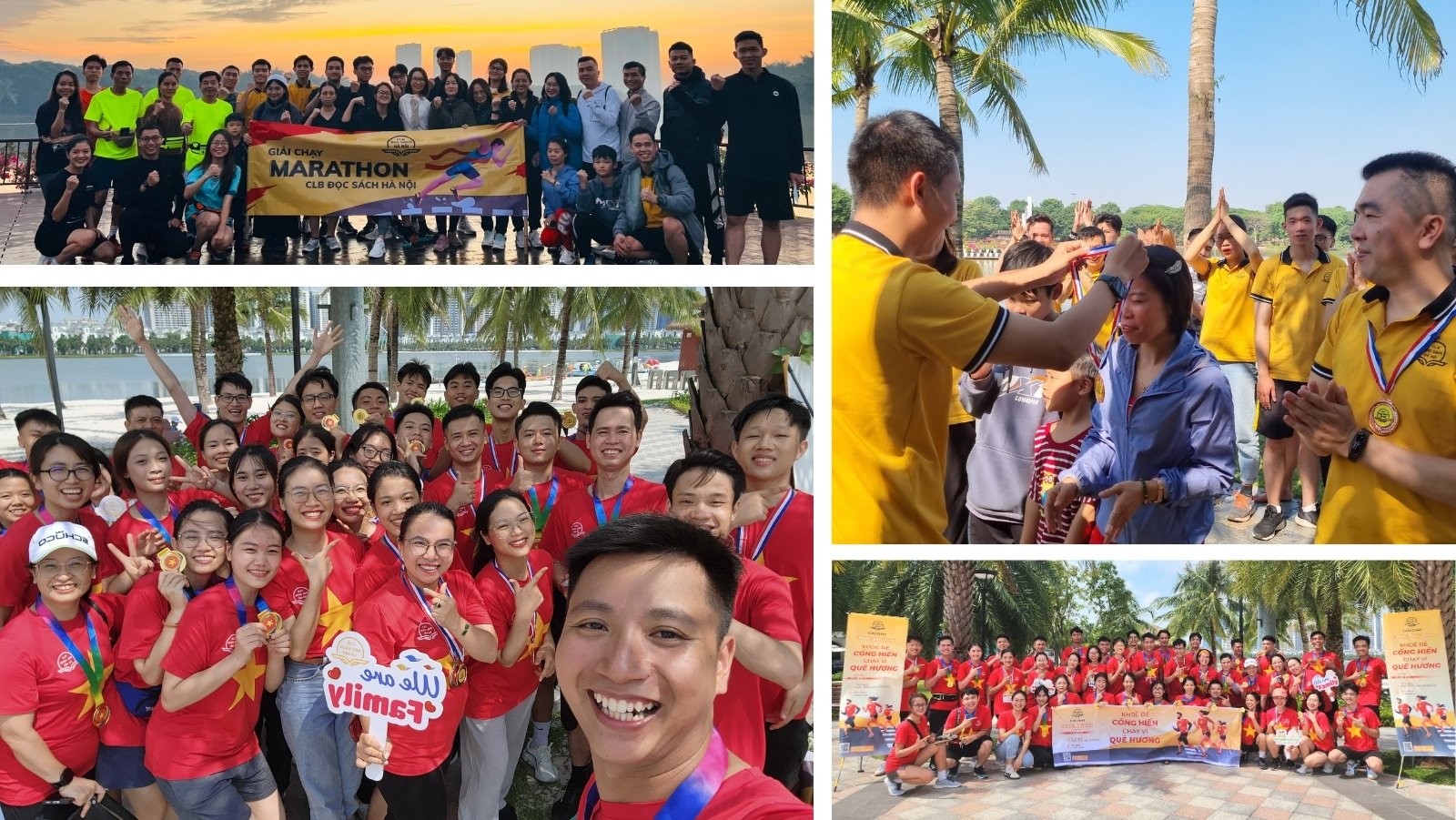 CLB Đọc Sách Hà Nội chạy bộ, marathon