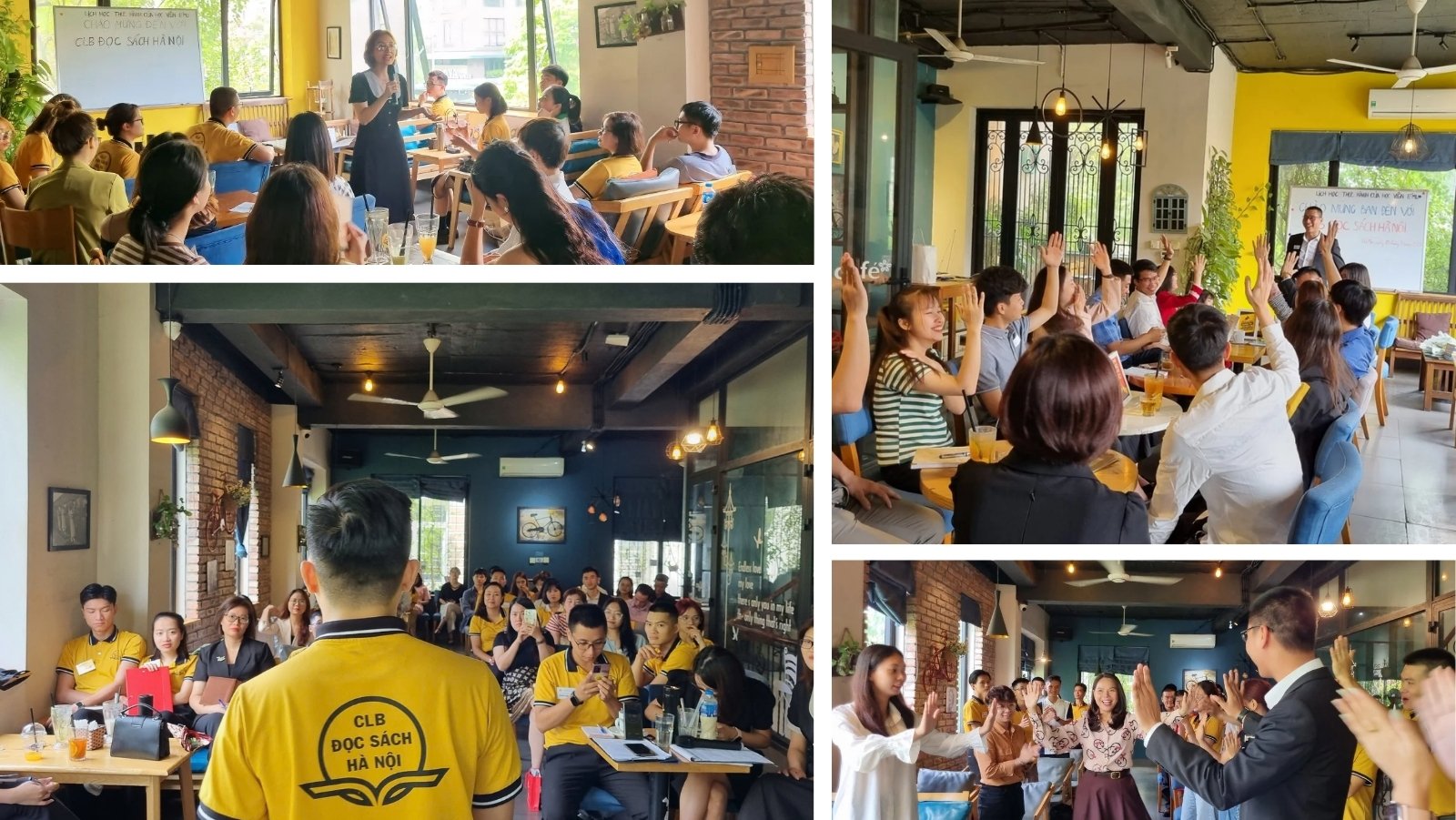 Câu lạc bộ đọc sách hà nội offline